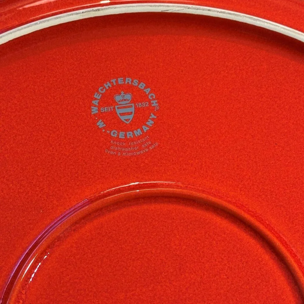 Waechtersbach West Germany Christmas Tree Cake Plate - Picture 6 of 7